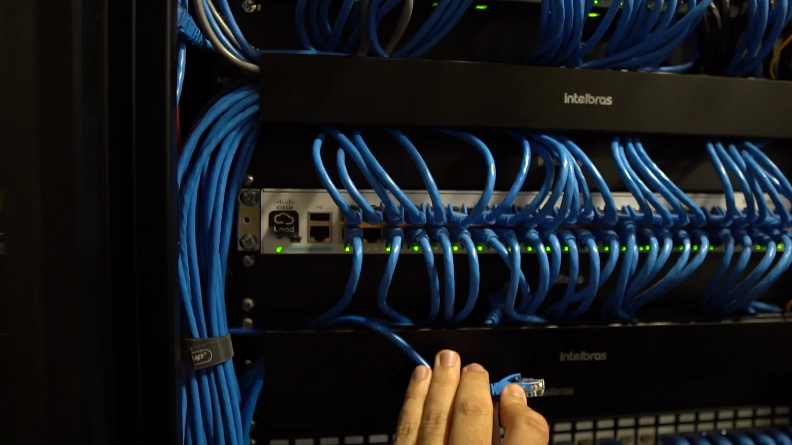 Infraestrutura de rede atendida pela LOAD